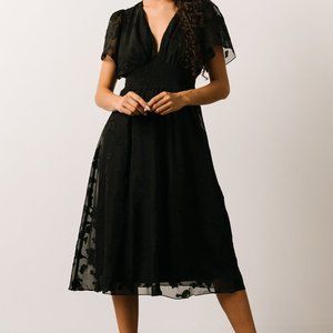 Baltic Born - June Smocked Midi Dress | XL